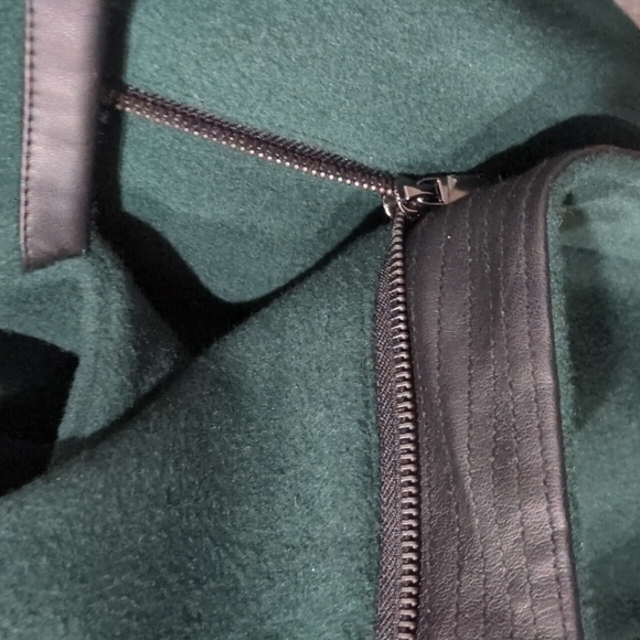 Badgley Mischka Women's Green Coat - Picture 3 of 10